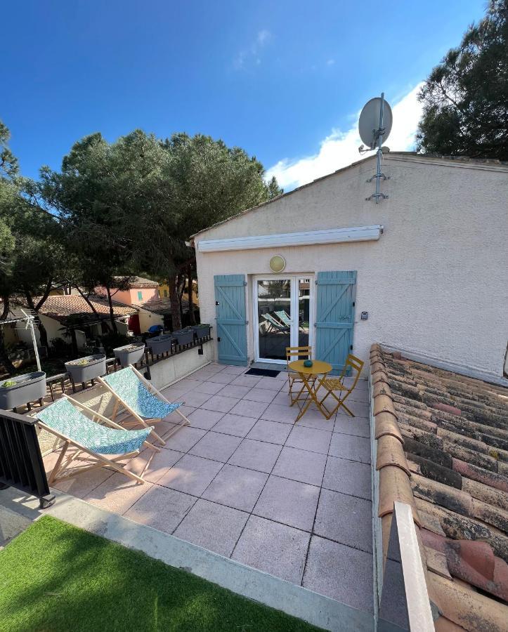 Appartement Proche Village Naturiste, Terrasse Et Parking Agde Exterior photo